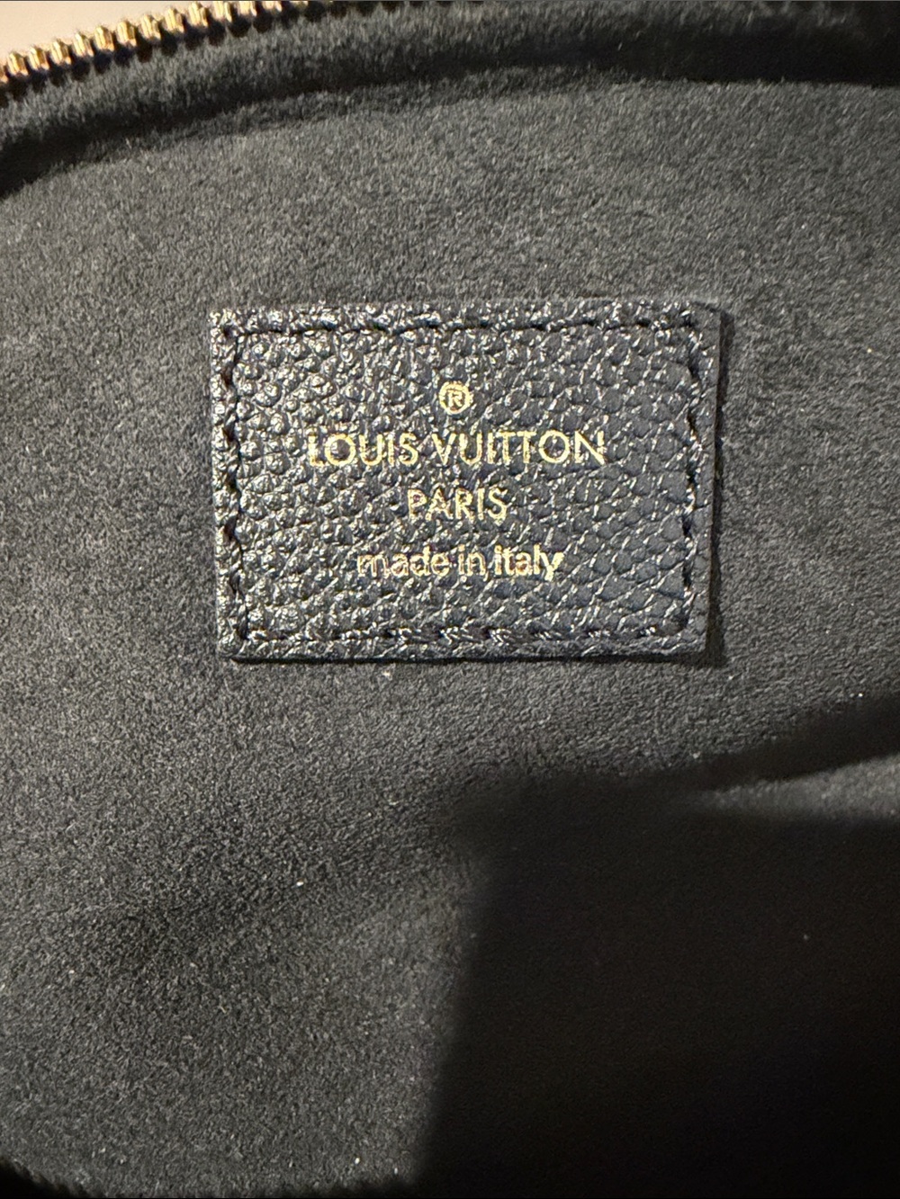 Louis Vuitton Black Monogram Empreinte Mini Bumbag - Picture 2 of 5